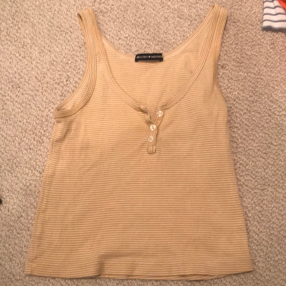 yellow brandy tank